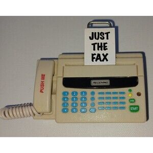 Vintage 1998 Acme Office Phone/Fax Refrigerator Magnet Sound and Light WORKS